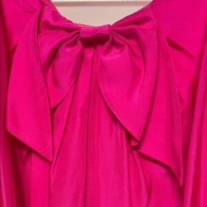 J. Crew Collection Electric Pink Camisole w/Bow NWOT - XL